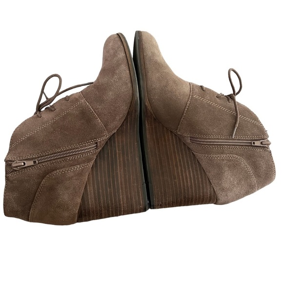 Lucky Brand Shylow Lace Wedge Booties - Picture 4 of 5